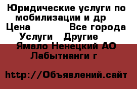 Юридические услуги по мобилизации и др. › Цена ­ 1 000 - Все города Услуги » Другие   . Ямало-Ненецкий АО,Лабытнанги г.